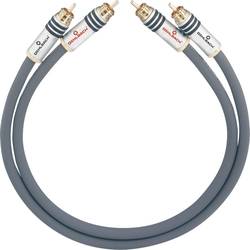 cinch audio kabel [2x cinch zástrčka - 2x cinch zástrčka] 1.50 m antracitová pozlacené kontakty Oehlbach NF 14 MASTER