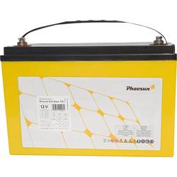 Phaesun Sun-Store 125 340093 solární akumulátor 12 V 126 Ah olověný se skelným rounem (š x v x h) 330 x 220 x 173 mm šroubované M8