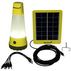 Phaesun 350115 Solar Lightkit Sun Shine solární stolní lampa LED 1.2 W, 1 W žlutá, černá