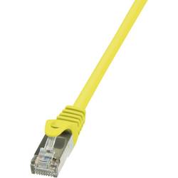 LogiLink CP1057S RJ45 síťové kabely, propojovací kabely CAT 5e F/UTP 2.00 m žlutá s ochranou 1 ks