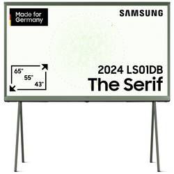 Samsung QLED 4K The Serif LS01DB QLED TV 125 cm 50 palec Energetická třída (EEK2021) G (A - G) DVB-C, DVB-S2, DVB-T2, WLAN, UHD, Smart TV zelená, bílá, černá