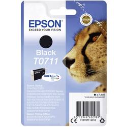 Epson Ink T0711 originál černá C13T07114012