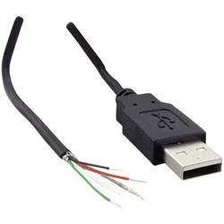 zástrčka, rovná USB A zástrčka 2.0 TC-2524010 TRU COMPONENTS Množství: 100 ks