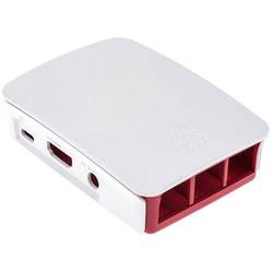 Raspberry Pi® RASPBERRY-PI3-CASE SBC skříň Vhodné pro: Raspberry Pi® B+, Raspberry Pi® 2 B, Raspberry Pi® 3 B, Raspberry Pi® 3 B+ červená, bílá