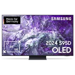 Samsung OLED 4K S95D OLED TV 195.6 cm 77 palec Energetická třída (EEK2021) F (A - G) CI+, DVBT2 HD, WLAN, UHD, Smart TV černá