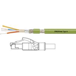 Helukabel 806398-1 RJ45 síťové kabely, propojovací kabely CAT 5e SF/UTP 10.00 m zelená PVC plášť, tuhý vnitřní vodič, stínění pletivem, fóliové stínění 1 ks