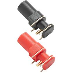 Pomona Electronics 73099-0 R / A 4 MM bezpečnosti zásuvka pro DPS černá