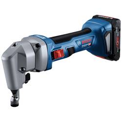 Bosch Professional Akumulátorový prostřihovač plechu GNA 18V-16 E 0601529601 bezkartáčové, 2 akumulátory, vč. nabíječky, kufřík Výkon (max.) 700 W Napětí