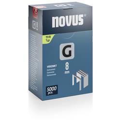 Novus Tools 042-0766 svorky z plochého drátu Typ 11 5000 ks Rozměry (d x š x v) 8 x 10.6 x 8 mm