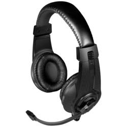 SpeedLink LEGATOS Gaming Sluchátka Over Ear kabelová stereo černá headset