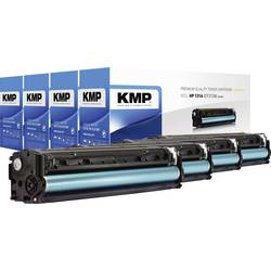 KMP Toner náhradní HP 131A, 131X, CF210A, CF210X, CF211A, CF212A, CF213A kompatibilní kombinované balení černá, azurová, purppurová, žlutá 2400 Seiten H-T171V