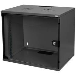 Digitus DN-19 07-U-S-SW 19 nástěnná rozváděcí skříň (š x v x h) 540 x 370 x 400 mm 7 U černá (RAL 9005)