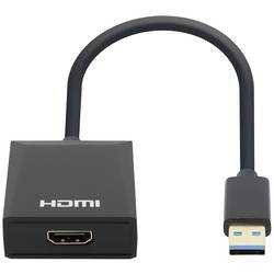 Manhattan USB 3.0 adaptér [1x USB 3.0 zástrčka A - 1x HDMI zásuvka] 153690 15 cm