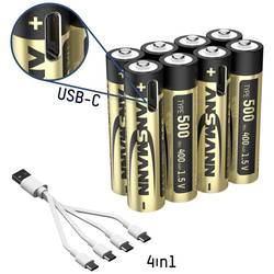 Ansmann 1311-0031 akumulátor AAA lithiová 400 mAh 1.2 V 8 ks