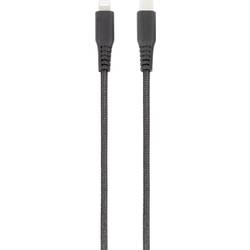 Vivanco USB kabel Apple Lightning konektor, USB-C ® zástrčka 1.50 m černá 61692