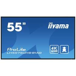 Iiyama ProLite LH5575UHS-B1AG displej Digital Signage Energetická třída (EEK2021): G (A - G) 139 cm 54.6 palec 3840 x 2160 Pixel 24/7