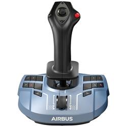 Thrustmaster TCA X Airbus Edition joystick k leteckému simulátoru na sluchátka (jack 3,5 mm), USB-A, USB-C® PC, Xbox One, Xbox Series S, Xbox Series X modrá