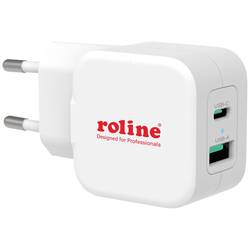 Roline USB nabíječka 20 W vnitřní USB A, USB-C® Počet výstupů: 2 x