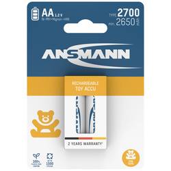 Ansmann 1312-0037 akumulátor AA, Ni-MH, 2650 mAh, 1.2 V, 2 ks