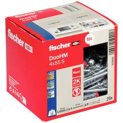 Fischer DuoHM 4x55 S PH TX hmoždinka do dutin 55 mm 572923 25 ks