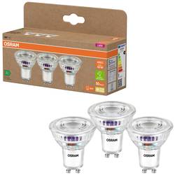 OSRAM 4099854277900 LED reflektor Energetická třída (EEK2021) A (A - G) GU10 žárovka 2.5 W = 50 W teplá bílá (Ø x v) 50 mm x 50 mm 3 ks