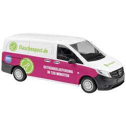 Busch 51106 H0 model osobního automobilu Mercedes Benz Vito, lahvová podesta