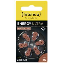 Intenso Baterie do naslouchátek #####PR41-312 1.45 V 6 ks 148 mAh zinko-vzduchová 7504436