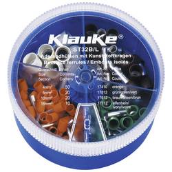 Klauke ST32B sada dutinek 4 mm², 6 mm², 10 mm², 16 mm² částečná izolace oranžová, zelená, hnědá, slonová kost 1 ks