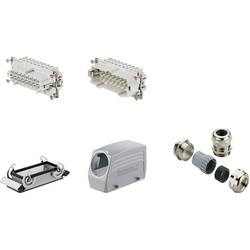 RockStar® HDC kits-Heavy Duty Connectors, Kit, HE, Size: 6, Poles: 1, Screw connection, 500 V, 16 A, diecast aluminium, metric