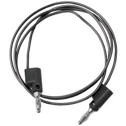 Mueller Electric BU-2020-A-60-0 měřicí kabel [banánková zástrčka 4 mm - banánková zástrčka 4 mm ] 1.5 m, černá, 1 ks