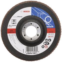 Bosch Accessories 2608607355 X551 vějířovitý brusný kotouč Průměr 125 mm Ø otvoru 22.33 mm ocel 1 ks