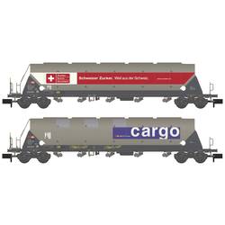 Hobbytrain H23479 Sada 2 KS silových vozů Taggnpps SBB Cargo