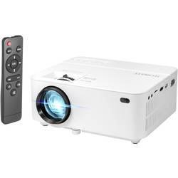 Technaxx projektor TX-113 LED 1800 ANSI-Lumen 800 x 480 WXGA s dálkovým ovládáním, vstup VGA, integrovaný reproduktor