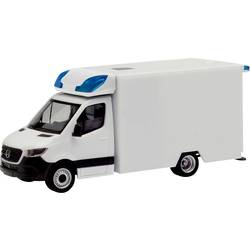 Herpa 013826 H0 model zásahového vozidla Mercedes Benz MINIKIT Sprinter 18 RTR (nová konstrukce), bílá