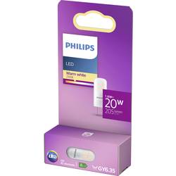 Philips Lighting 76791400 LED Energetická třída (EEK2021) F (A - G) GY6.35 pinová objímka 1.8 W = 20 W teplá bílá (Ø x d) 1.3 cm x 3.5 cm 1 ks