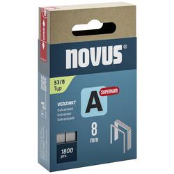 Novus Tools 042-0775 sponky do sešívačky Typ 53 1800 ks Rozměry (d x š x v) 8 x 11.3 x 8 mm