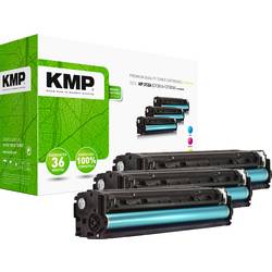 KMP Toner náhradní HP HP 312A (CF381A, CF383A, CF382A) kompatibilní kombinované balení azurová, purpurová, žlutá 2700 Seiten H-T189CMY 2528,0030