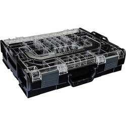 BS Systems L-BOXX 102 6100000362 box na nářadí ABS černá, transparentní (d x š x v) 445 x 358 x 118 mm