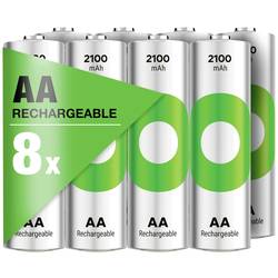 GP ReCyko akumulátor AA Ni-MH 2100 mAh 1.2 V 8 ks