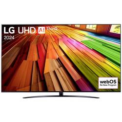 LG Electronics 86UT81006LA LCD TV 218 cm 86 palec Energetická třída (EEK2021) F (A - G) CI+, DVB-S2, DVB-T2, DVB-C, WLAN, UHD, Smart TV černá