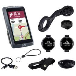 Sigma ROX 12.1 EVO Sensor Set - Night Grey navigace na kolo , pro Evropu, Bluetooth® , GPS , GLONASS