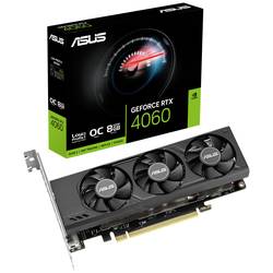 Asus grafická karta Nvidia GeForce RTX 4060 LP BRK OC 8 GB GDDR6-RAM DisplayPort, HDMI™ NVIDIA G-Sync , nízký profil