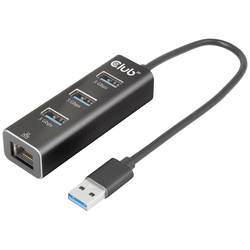 club3D CSV-1430A USB 3.0 / RJ45 adaptér černá 18 cm