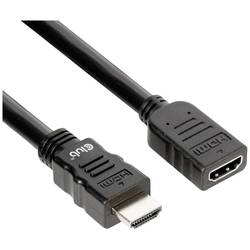 club3D HDMI kabel Zástrčka HDMI-A, Zásuvka HDMI-A 5.00 m černá CAC-1325 HDMI kabel