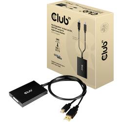 club3D CAC-1130-A Mini-DisplayPort / DVI adaptér [1x Mini DisplayPort, USB A - 1x DVI] černá 60 cm