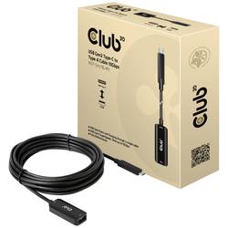 club3D USB kabel USB 3.2 Gen2 (USB 3.1 Gen2) USB-C ® zástrčka, USB-B zásuvka 5.00 m černá CAC-1536