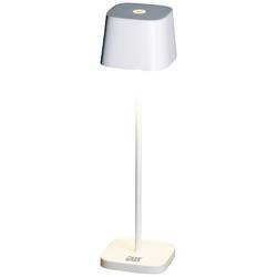 Konstsmide 7829-250 Capri akumulátorová stolní lampa 2.2 W teplá bílá bílá