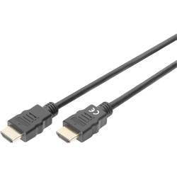 Digitus HDMI kabel Zástrčka HDMI-A, Zástrčka HDMI-A 2.00 m černá DB-330123-020-S 4K UHD, Audio Return Channel HDMI kabel