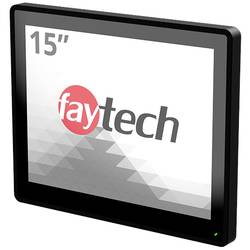 Faytech FT15TMCAPOB dotykový monitor Energetická třída (EEK2021): E (A - G) 38.1 cm (15 palec) 1920 x 1080 Pixel 4:3 8 ms HDMI™, DisplayPort, VGA, USB B,