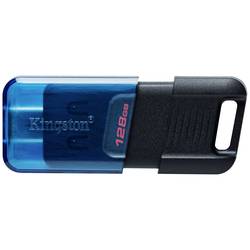 Kingston DataTraveler 80 M USB flash disk Retail 128 GB černá/modrá DT80M/128GB USB-C®